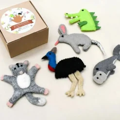 Australian Geographic Australian animals C - Finger Puppet Set