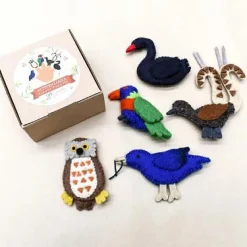 Australian Geographic Australian Animals D - Finger Puppet Set Birds of Australia