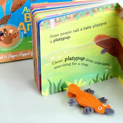 Australian Geographic Australian Baby Animals by Fran Lessac - Book and Finger Puppet Set