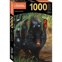 Australian Geographic 1000 Piece Jigsaw: Cautious Encounter
