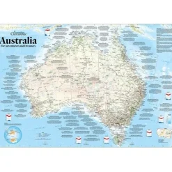 Australian Geographic Adventurers & Dreamers Puzzle and Poster 1000 pcs