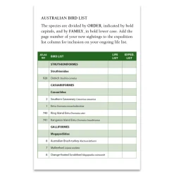 Australian Geographic Birdwatcher's Journal