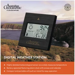 Australian Geographic Digital Weather Station - Dark Wood