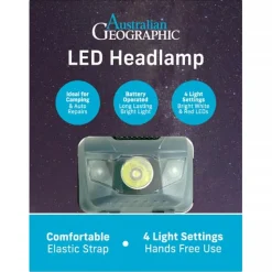 Australian Geographic LED Headlamp