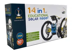 Australian Geographic Johnco: 14 in 1 Educational Solar Robot