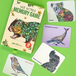 Australian Geographic Marini Ferlazzo Memory Card Game – Wild Australia