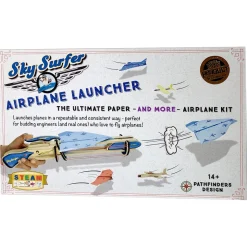 Australian Geographic Sky Surfer Paper Airplane Launcher