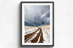 Australian Geographic Snow Road' by Charles Davis