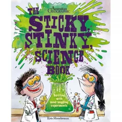 Kids Australian Geographic Sticky Stinky Science Book