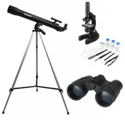 Australian Geographic Telescope Binocular Microscope Kit