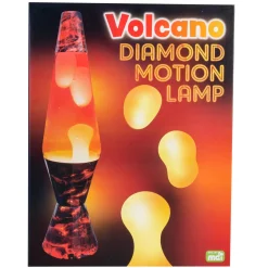 Australian Geographic Volcano Lava Lamp - Red and Yellow
