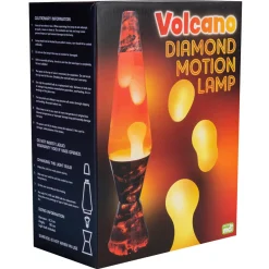 Australian Geographic Volcano Lava Lamp - Red and Yellow