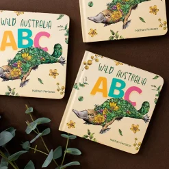 Kids Australian Geographic Wild Australia ABC Alphabet – Children's Board Book