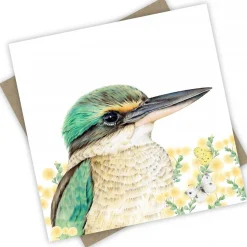 Australian Geographic Yindi Sacred Kingfisher Greeting Card
